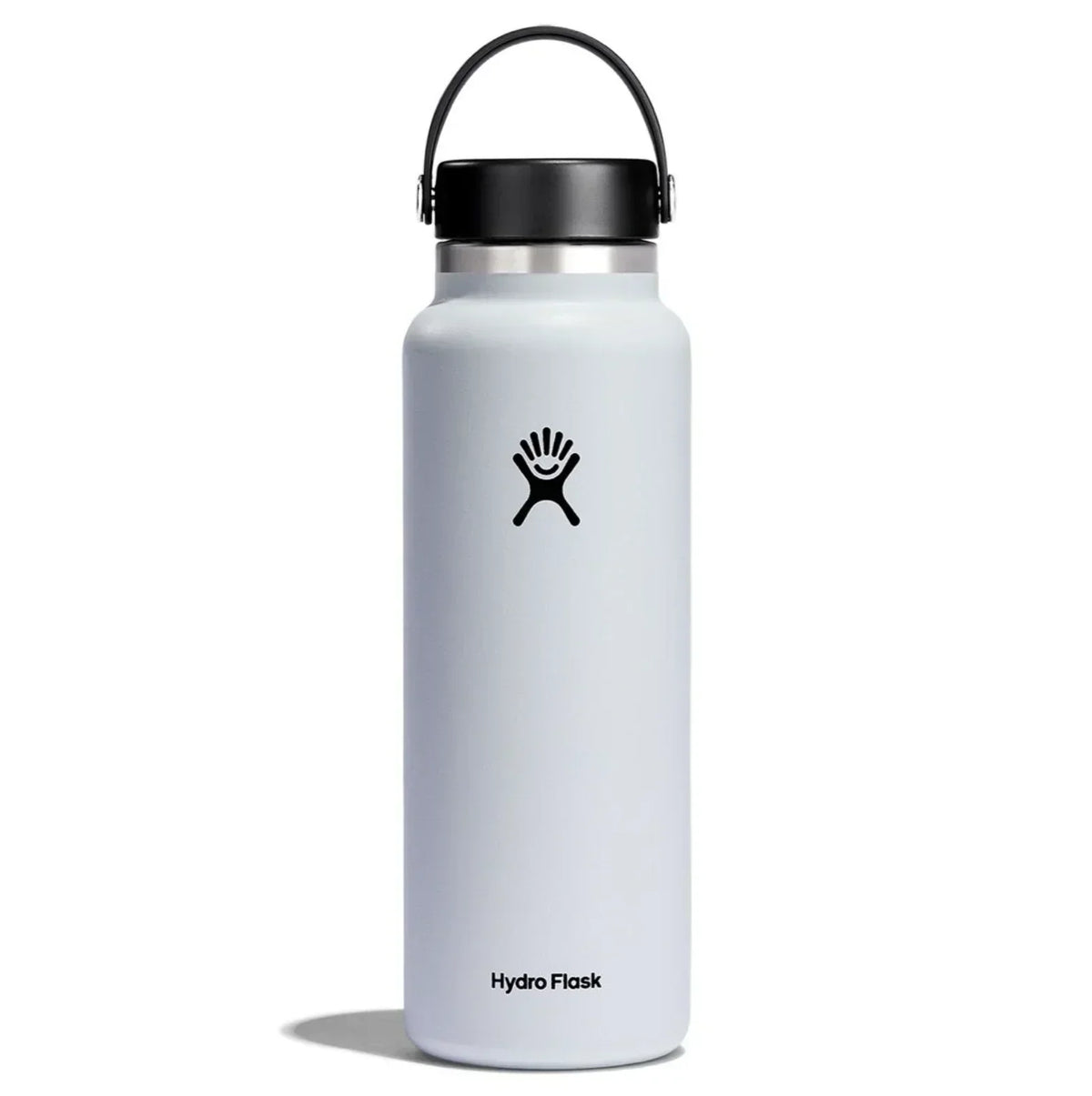 Hydro Flask 40Oz Wide Mouth Flex Cap | White