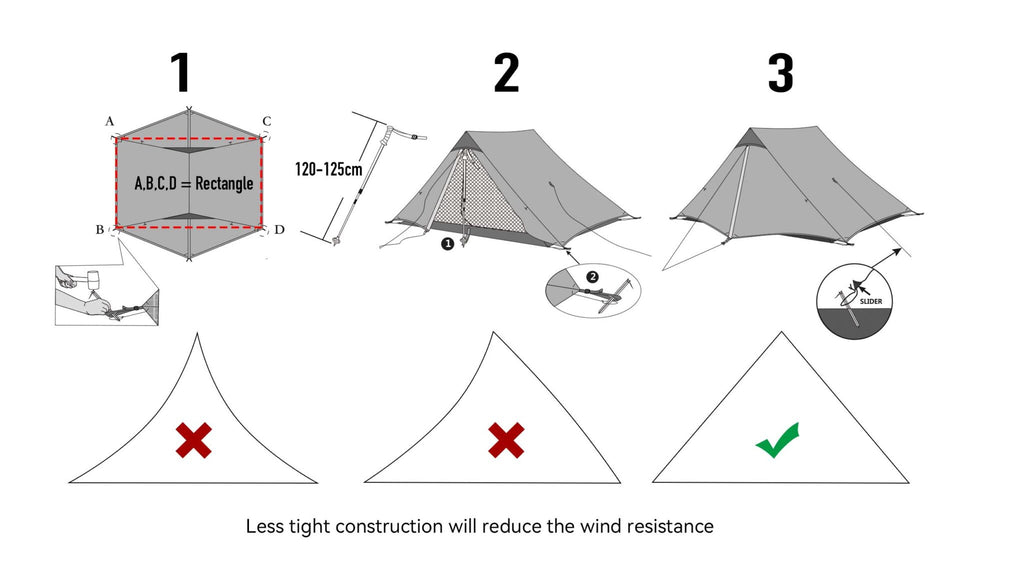 3F UL GEAR LanShan 2 Pro 4 season Ultralight Tent