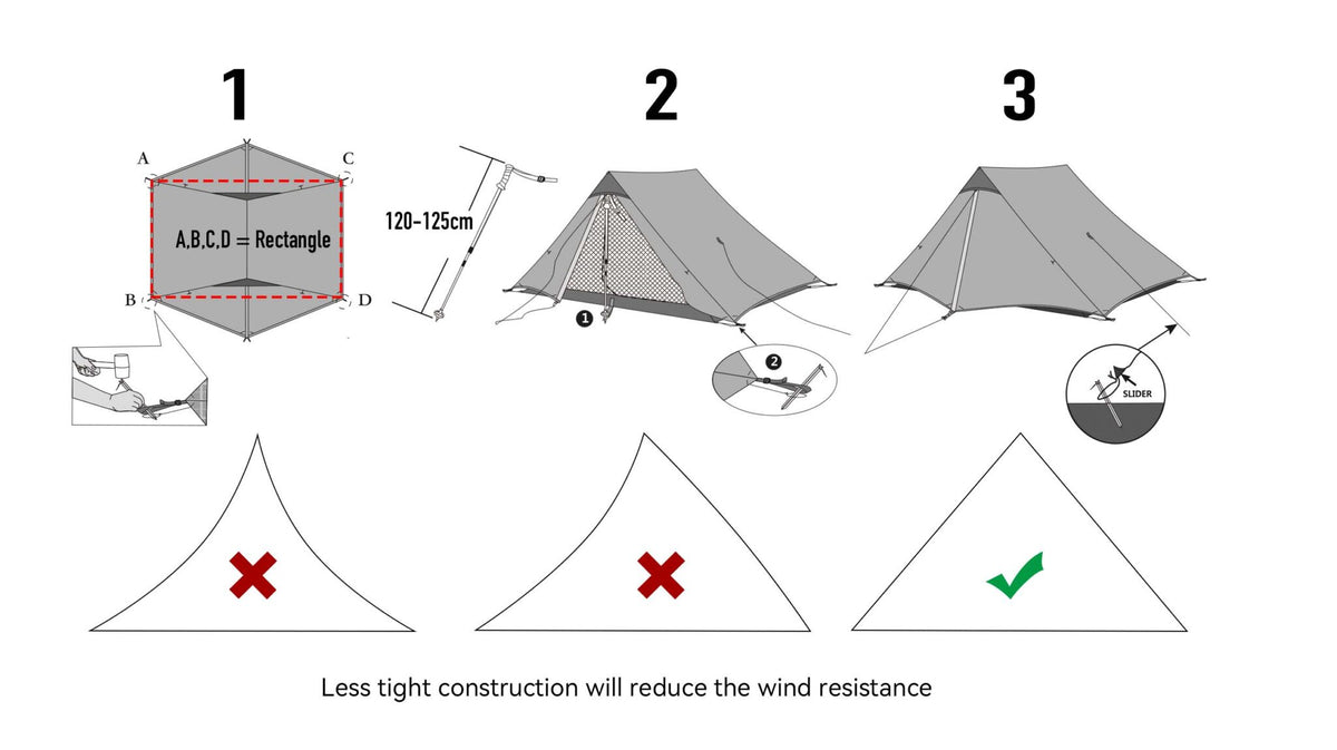 3F UL GEAR LanShan 2 Pro 4 season Ultralight Tent
